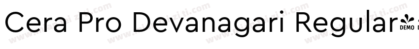 Cera Pro Devanagari Regular字体转换
